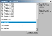 FlasKMPEG DVD Selector